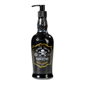 BARBERTIME Aftershave Cream Cologne | Fresh and Cooling Post Shave 2 in 1 Moisturising Mens Balm Lotion 150ml (Black)