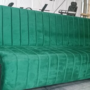 Quality Stable Waiting Benches | Green ( No storage )