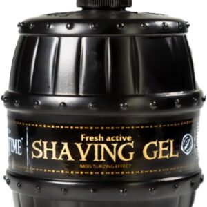 BARBERTIME Shaving Gels | Fresh Active | Non Foaming | Moisturizing Effect 1000 ml