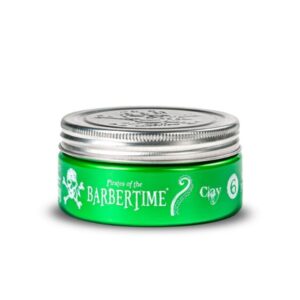 BARBERTIME Hair Styling Waxes | Long Lasting | Unisex Use 150ml (Clay Matte)