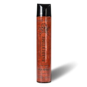 BARBERTIME Hair Styling Aerosol Spray | Perfect Shine | Long Lasting | 400ml (Extra Strong)