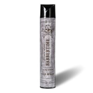 BARBERTIME Hair Styling Aerosol Spray | Perfect Shine | Long Lasting | 400ml (Ultra Strong)