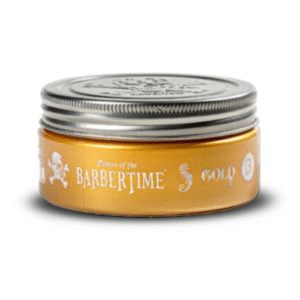 BARBERTIME Hair Styling Waxes | Long Lasting | Unisex Use 150ml (Gold)