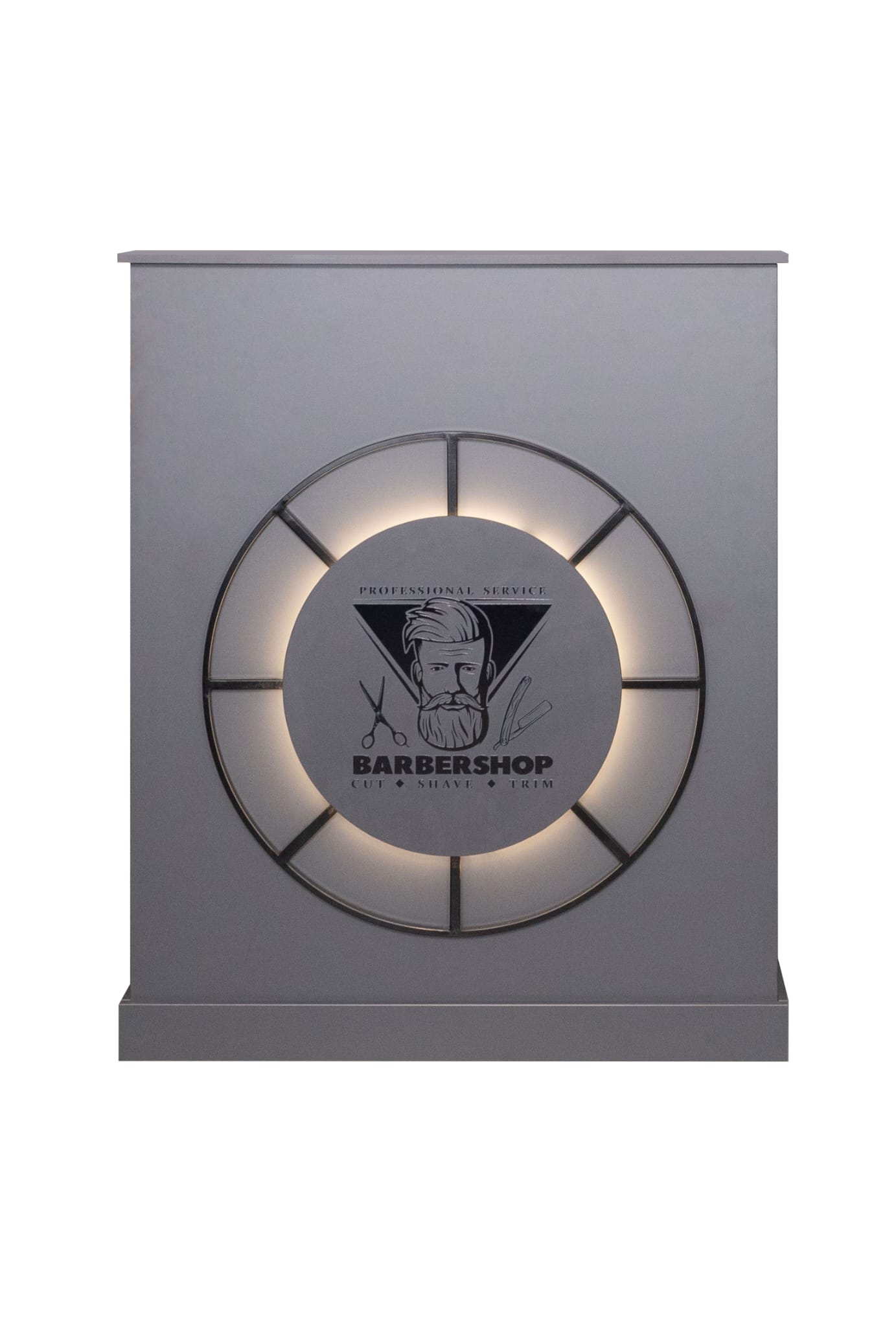 Perfect for creating a welcoming reception area while reinforcing your brand's professional image, this Professional Barber Reception Desk is an excellent addition to any premium barber shop or salon. My Barber Supplier.