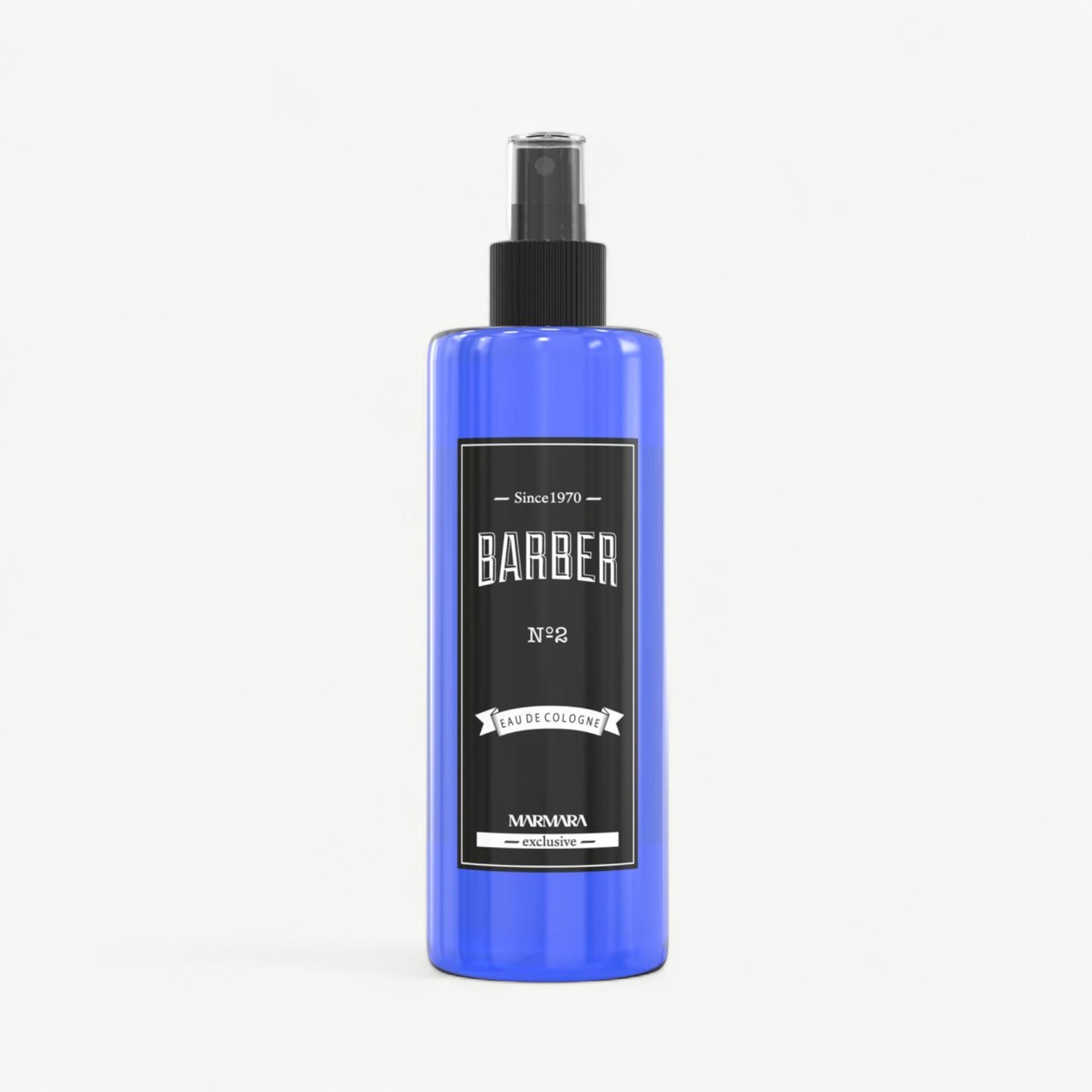 Refreshing Barber Marmara cologne for professional post-shave finishing and everyday grooming.