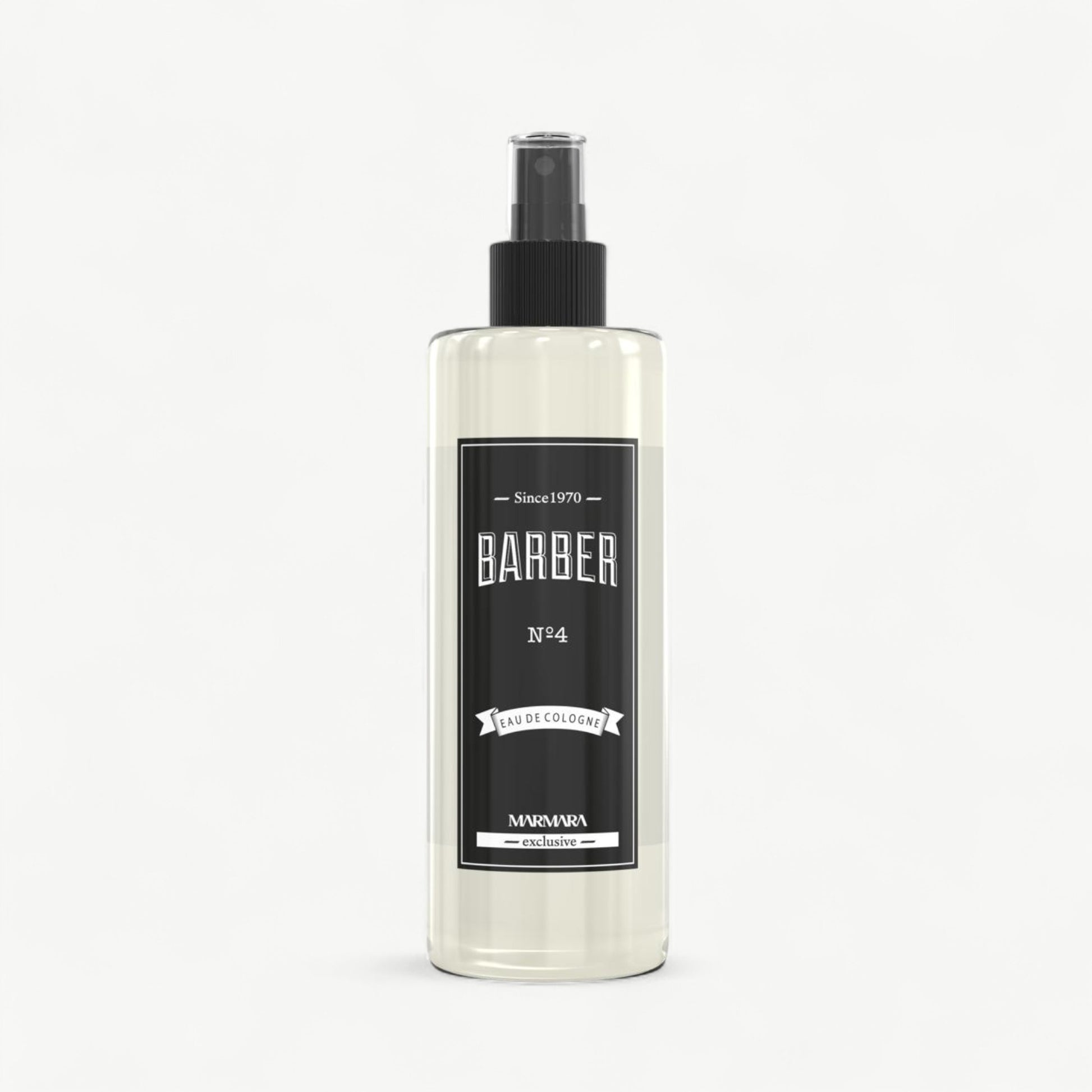 Refreshing Barber Marmara cologne for professional post-shave finishing and everyday grooming.