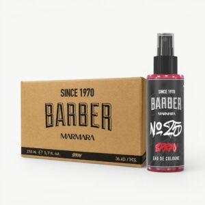 Refreshing Barber Marmara cologne for professional post-shave finishing and everyday grooming.