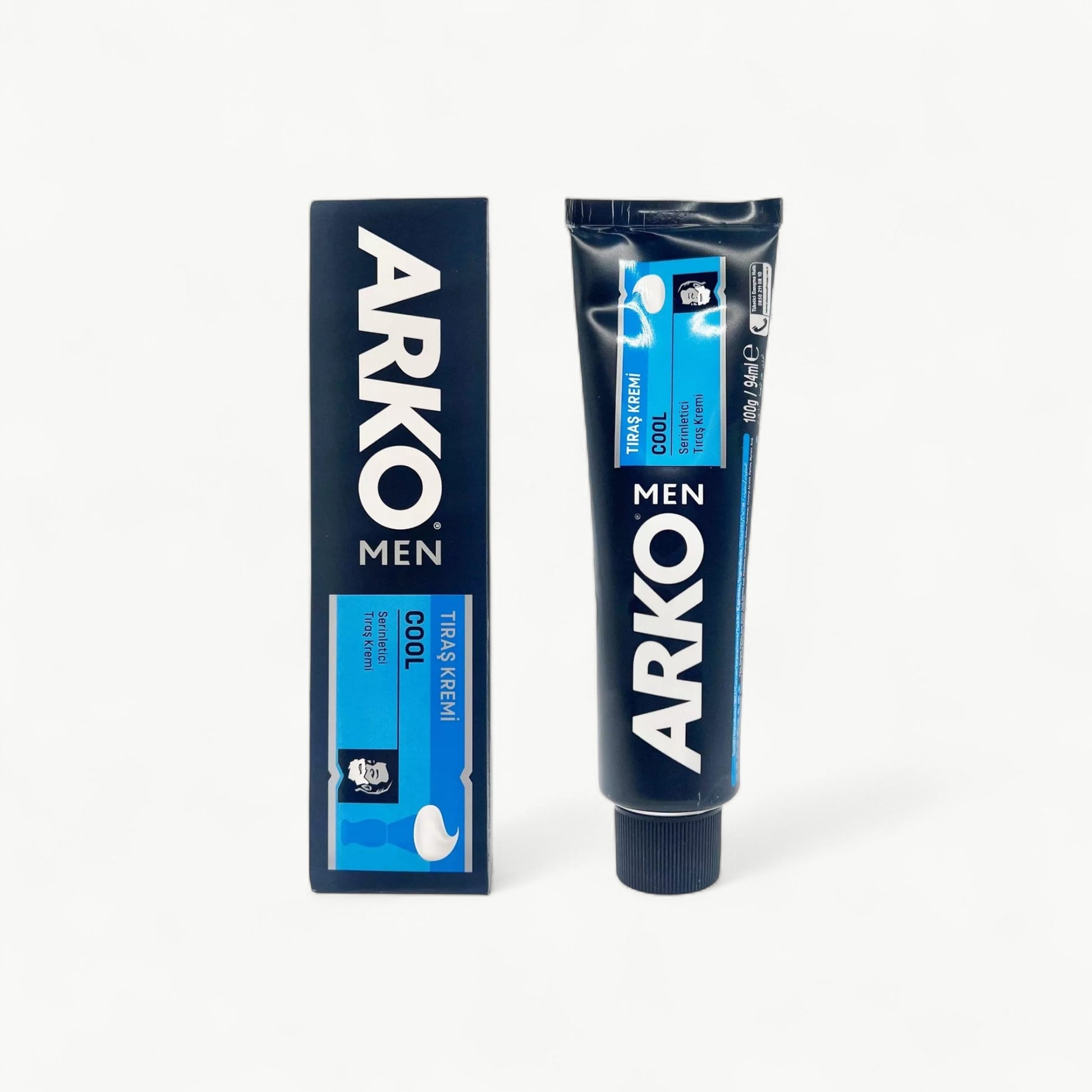 Cooling shaving cream that softens facial hair and creates a smooth working layer for comfortable razor glide.