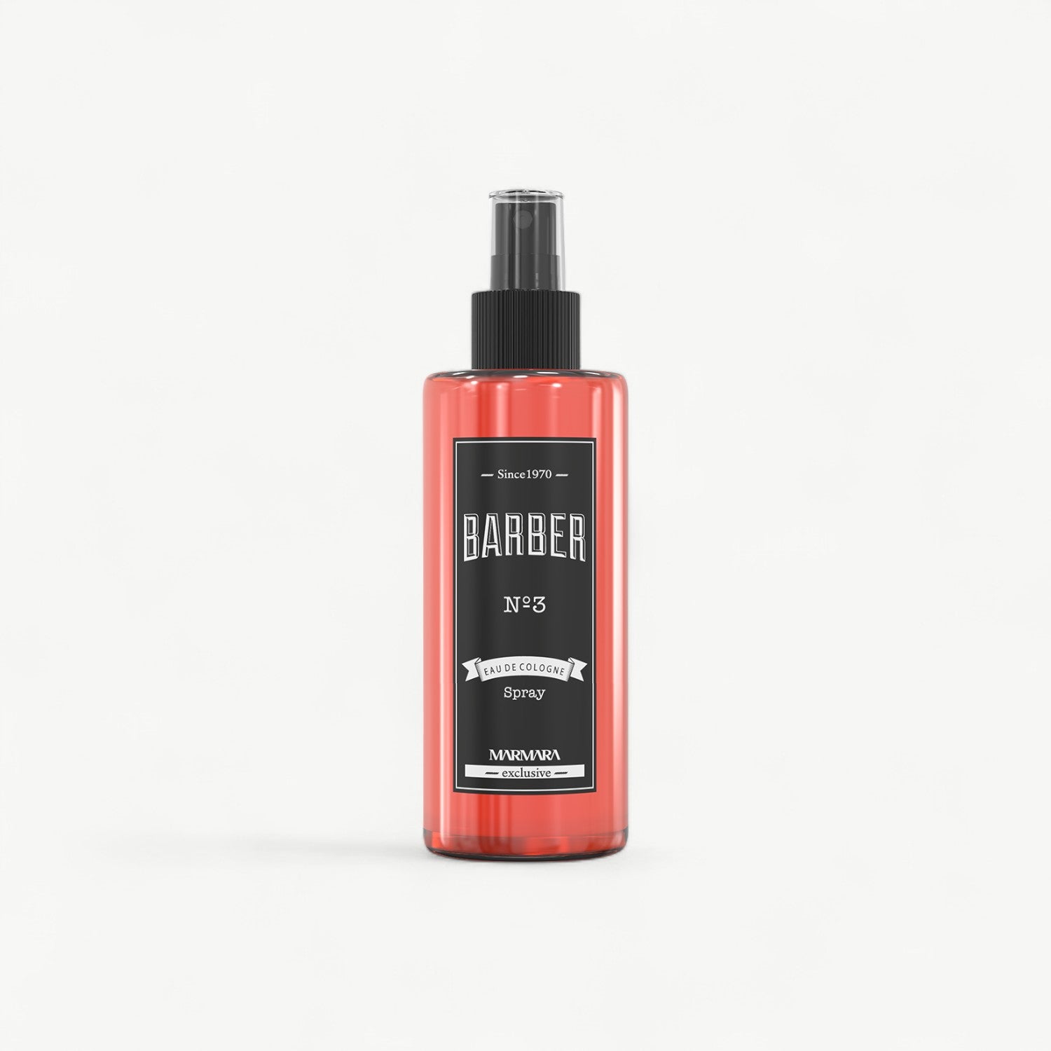 Refreshing Barber Marmara cologne for professional post-shave finishing and everyday grooming.