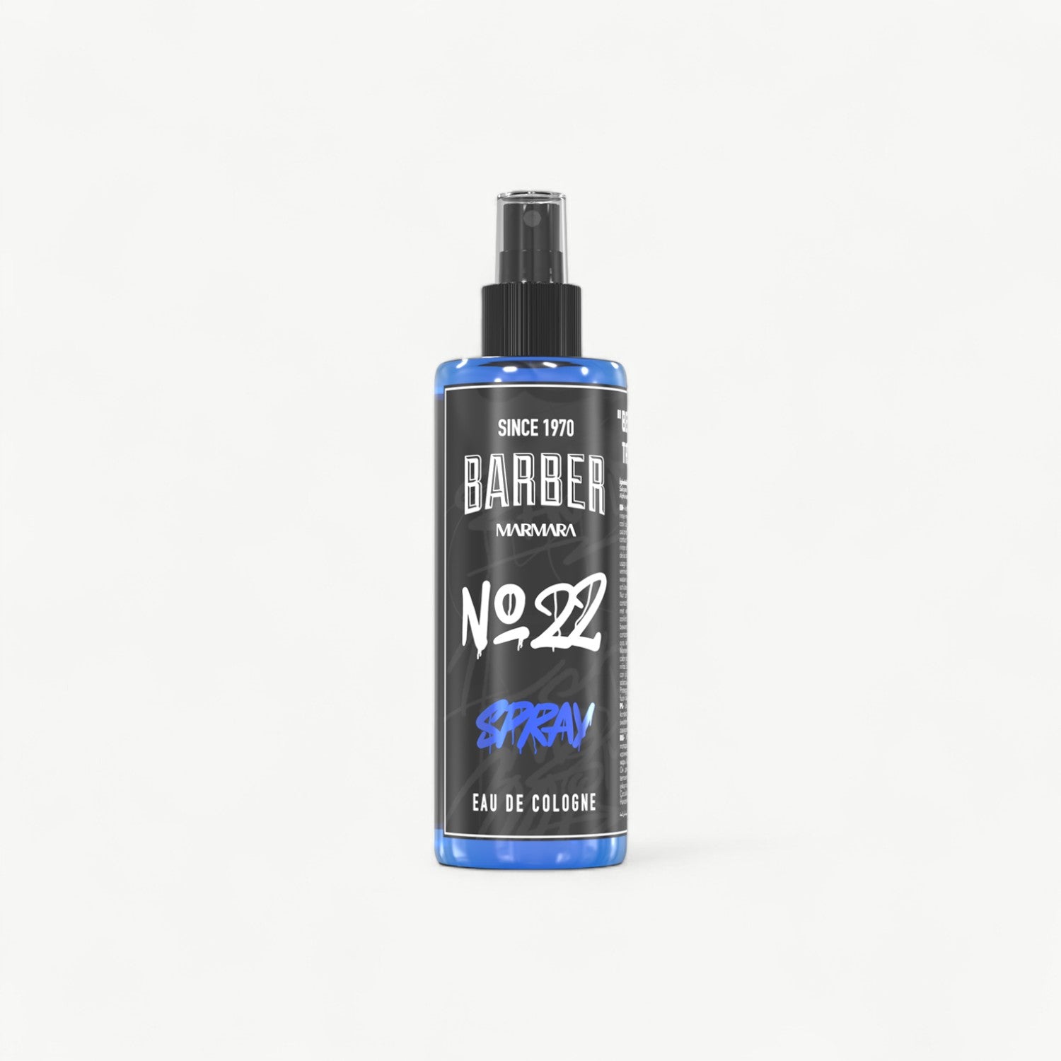 Refreshing Barber Marmara cologne for professional post-shave finishing and everyday grooming.