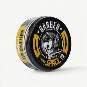 Professional Barber Marmara hair wax with strong hold and a natural matte finish.