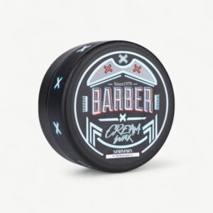 Professional Barber Marmara hair wax with flexible hold and a soft controlled finish.