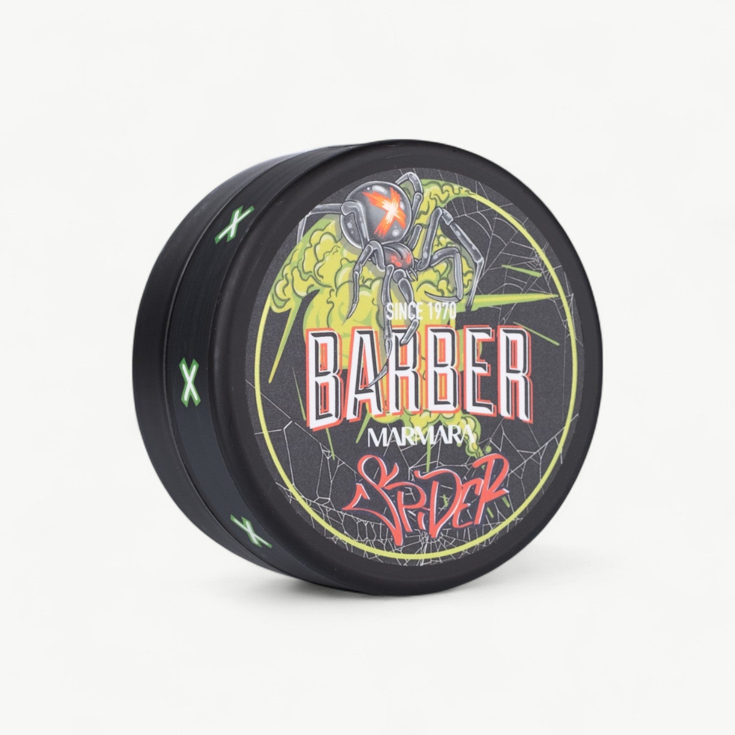Professional Barber Marmara hair wax with strong hold and a clean, glossy finish.