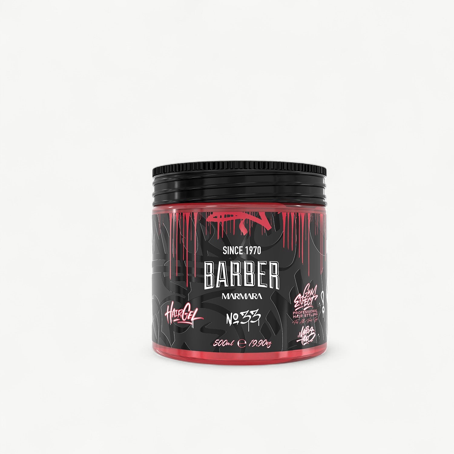 Barber Marmara No.33 hair gel for defined shape, reliable hold and a polished finish.