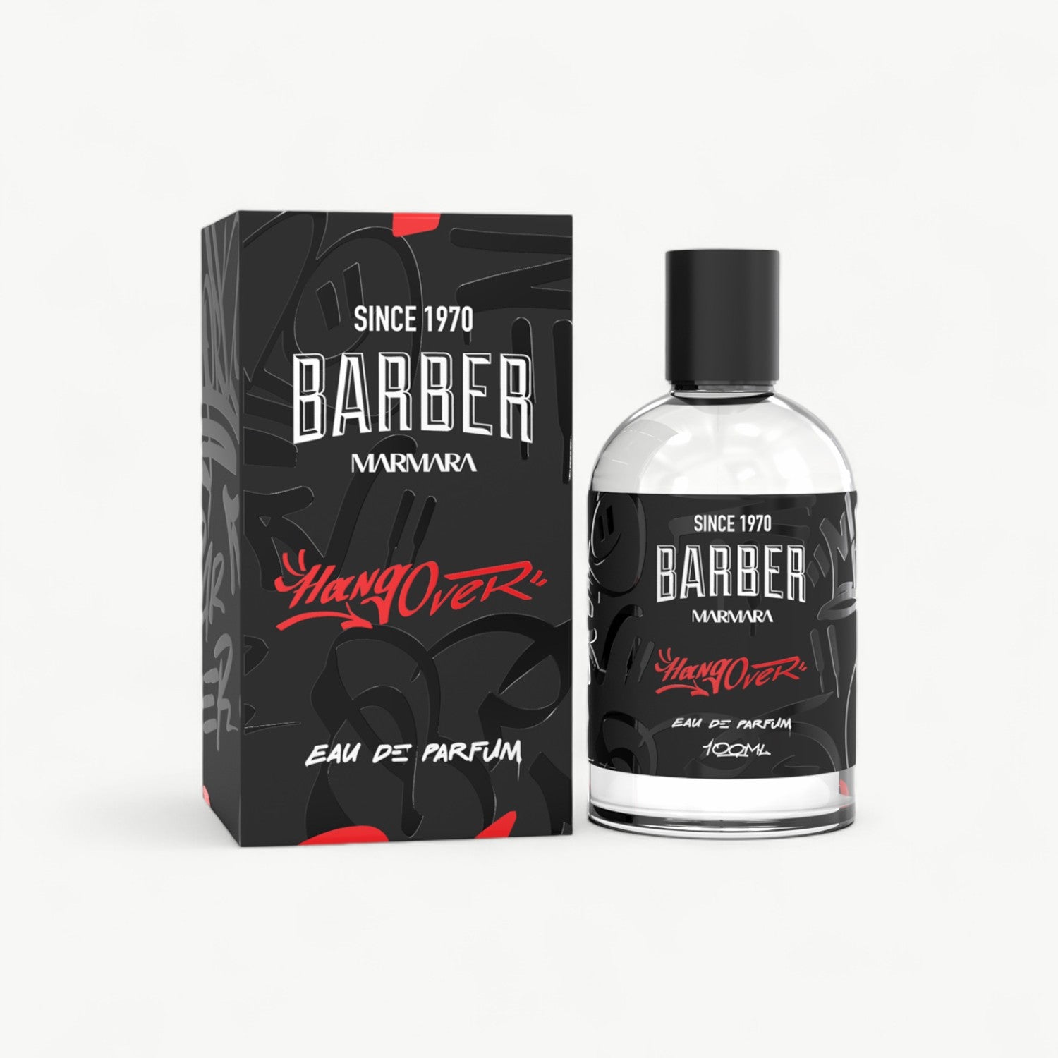 Barber Marmara Hangover Eau de Parfum in a distinctive 100ml presentation.