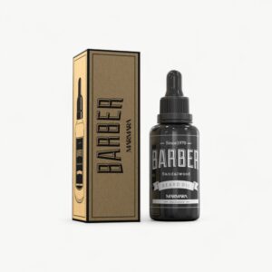 Sandalwood beard oil for softer, more manageable facial hair and a polished finish.