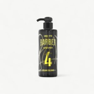 Barber Marmara Cream Cologne No.4 for a fresh and comfortable post-shave finish.