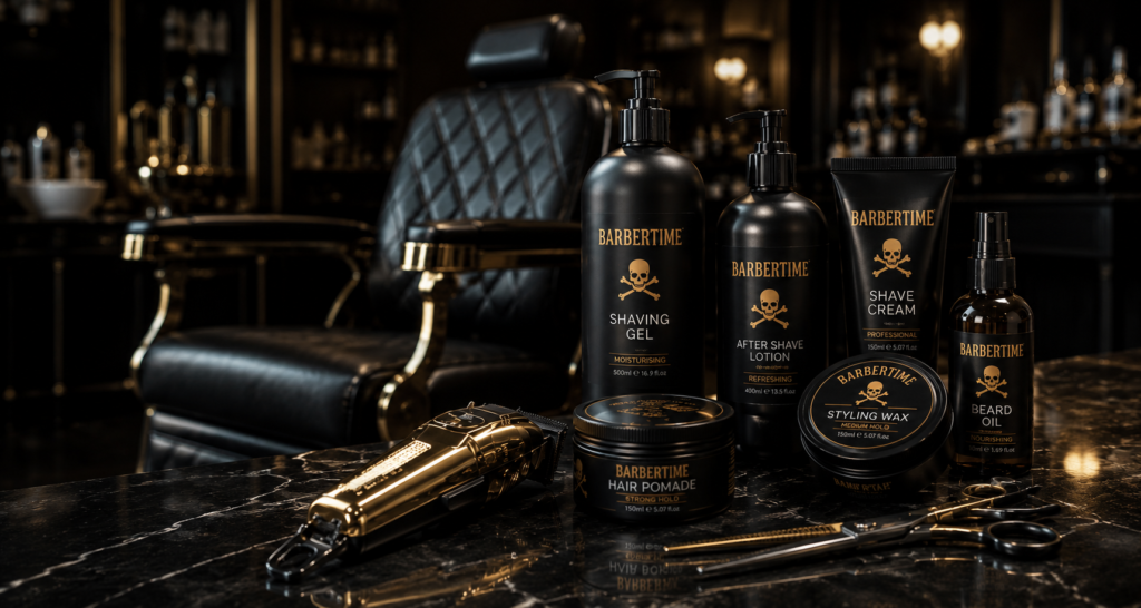 Professional hair salon supplies for a salon or barbershop in Leith