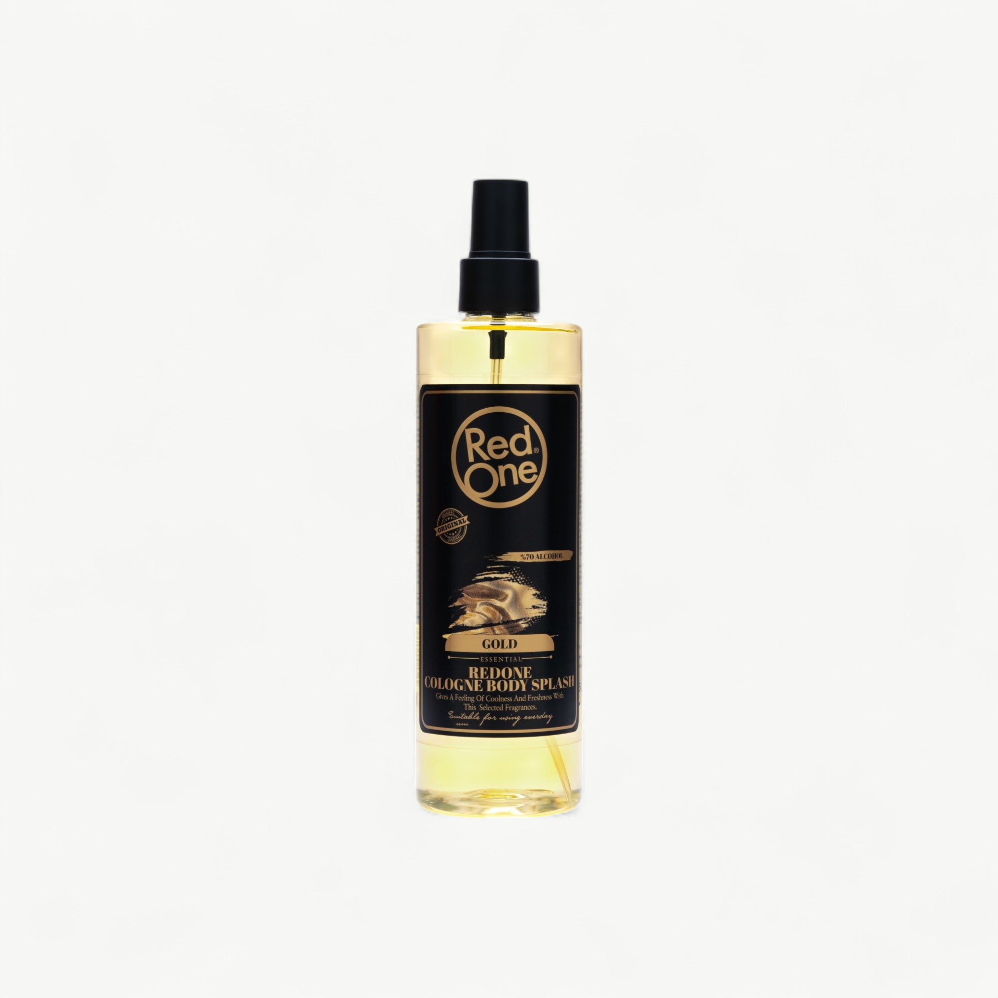 RedOne Gold Aftershave Cologne cologne for a fresh, professional finish after shaving.