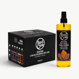 RedOne Natural Cologne Tabacco cologne for a fresh, professional finish after shaving.