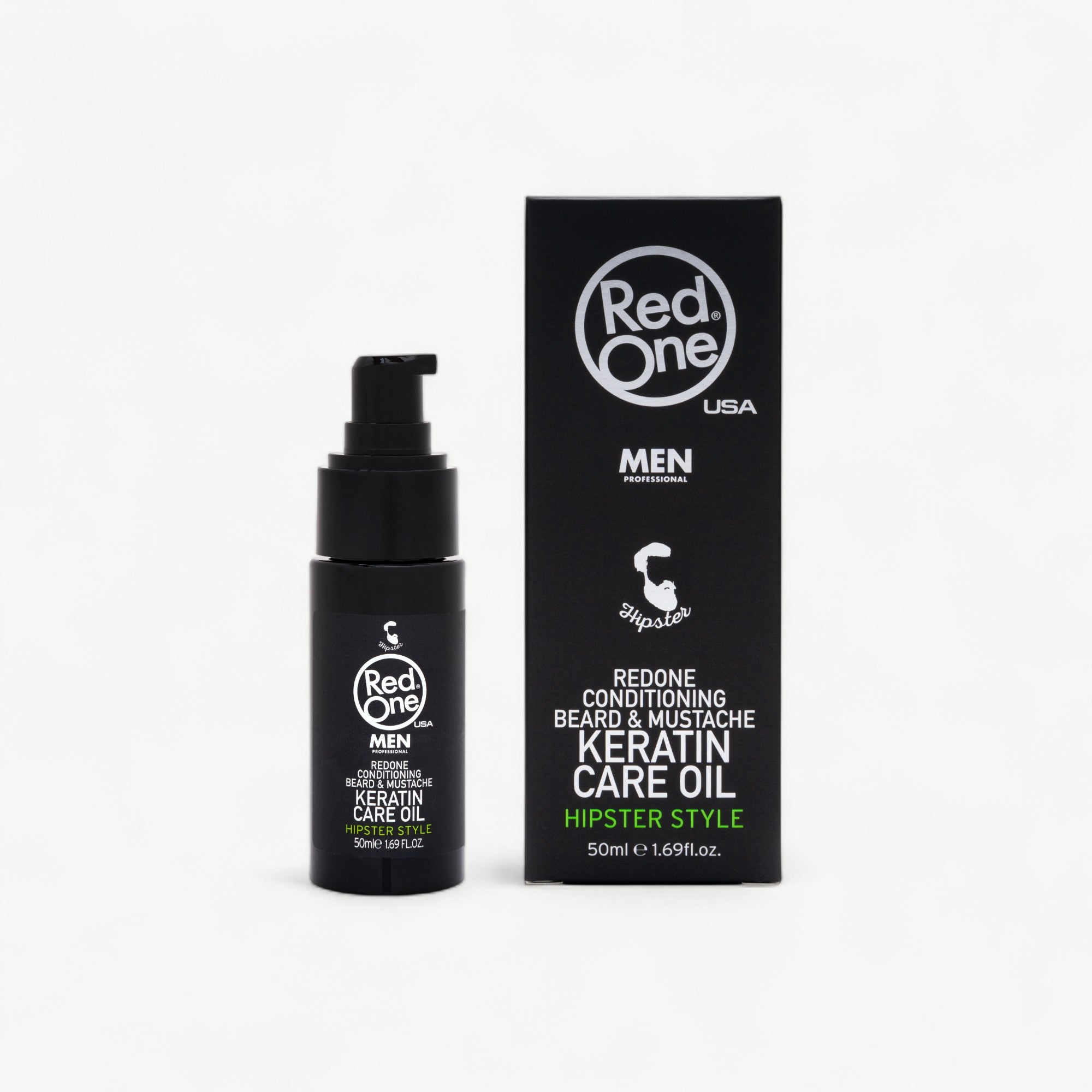 RedOne Keratin Beard Oil beard oil for softer, more manageable facial hair.