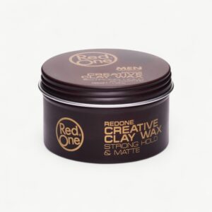 Professional RedOne Creative Clay Wax styling wax with strong hold and a low-shine matte finish.
