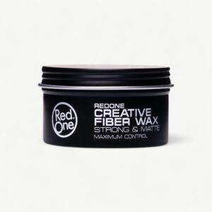Professional RedOne Creative Fiber Wax styling wax with strong hold and a textured, fibrous finish.