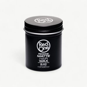 Professional RedOne Matte Hair Wax Black styling wax with strong hold and a low-shine matte finish.