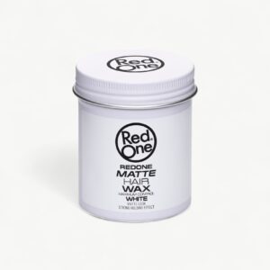 Professional RedOne Matte Hair Wax White styling wax with strong hold and a low-shine matte finish.