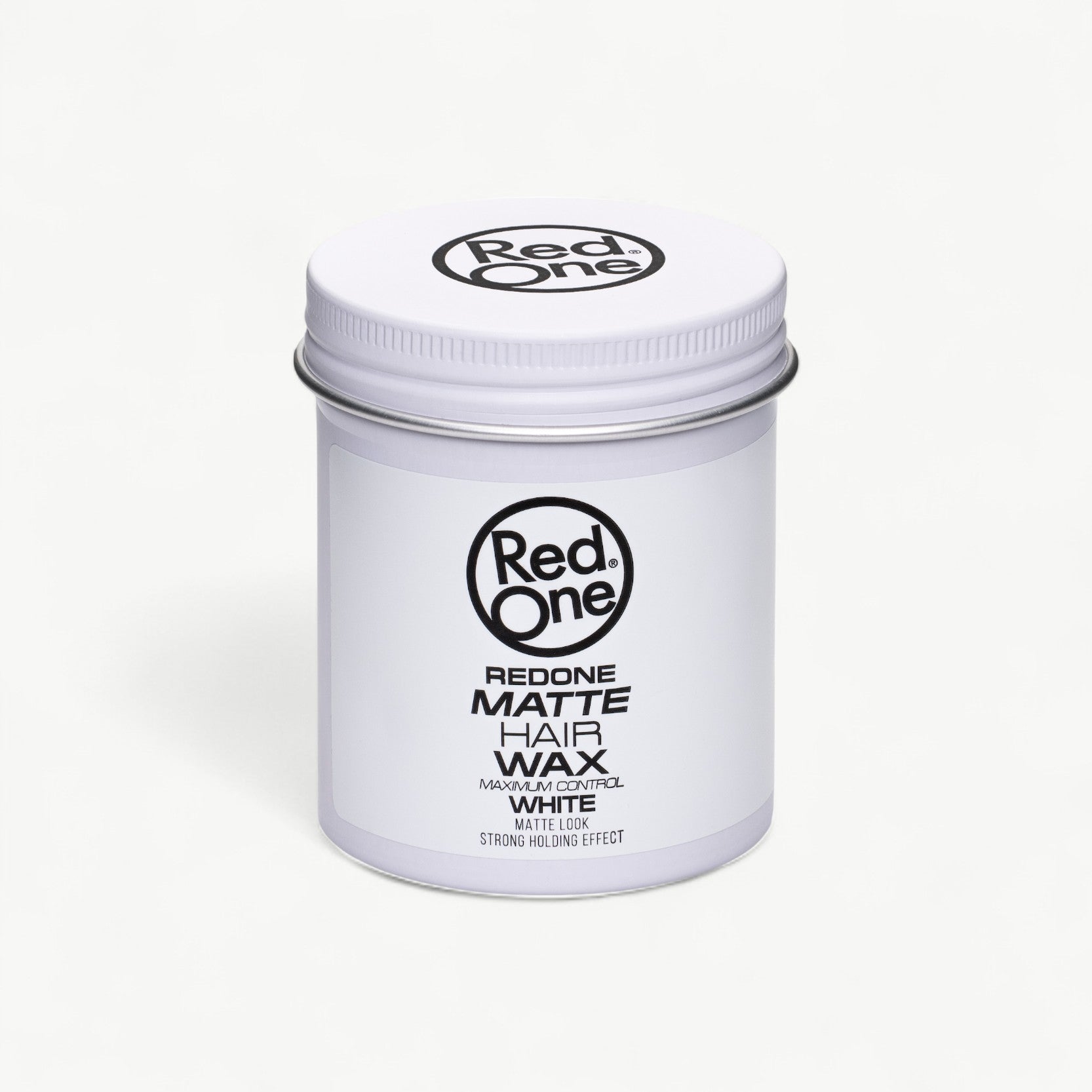 Professional RedOne Matte Hair Wax White styling wax with strong hold and a low-shine matte finish.