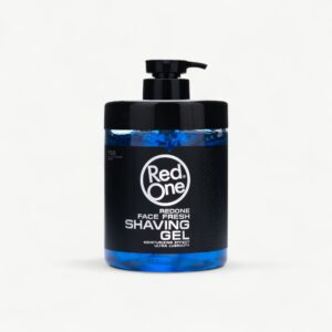 Large-format RedOne Face Fresh shaving gel for precise, controlled razor work.