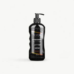 Totex Sport aftershave cream and cologne for a fresh professional finish.