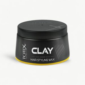 Professional hair wax with firm hold and a textured matte finish.