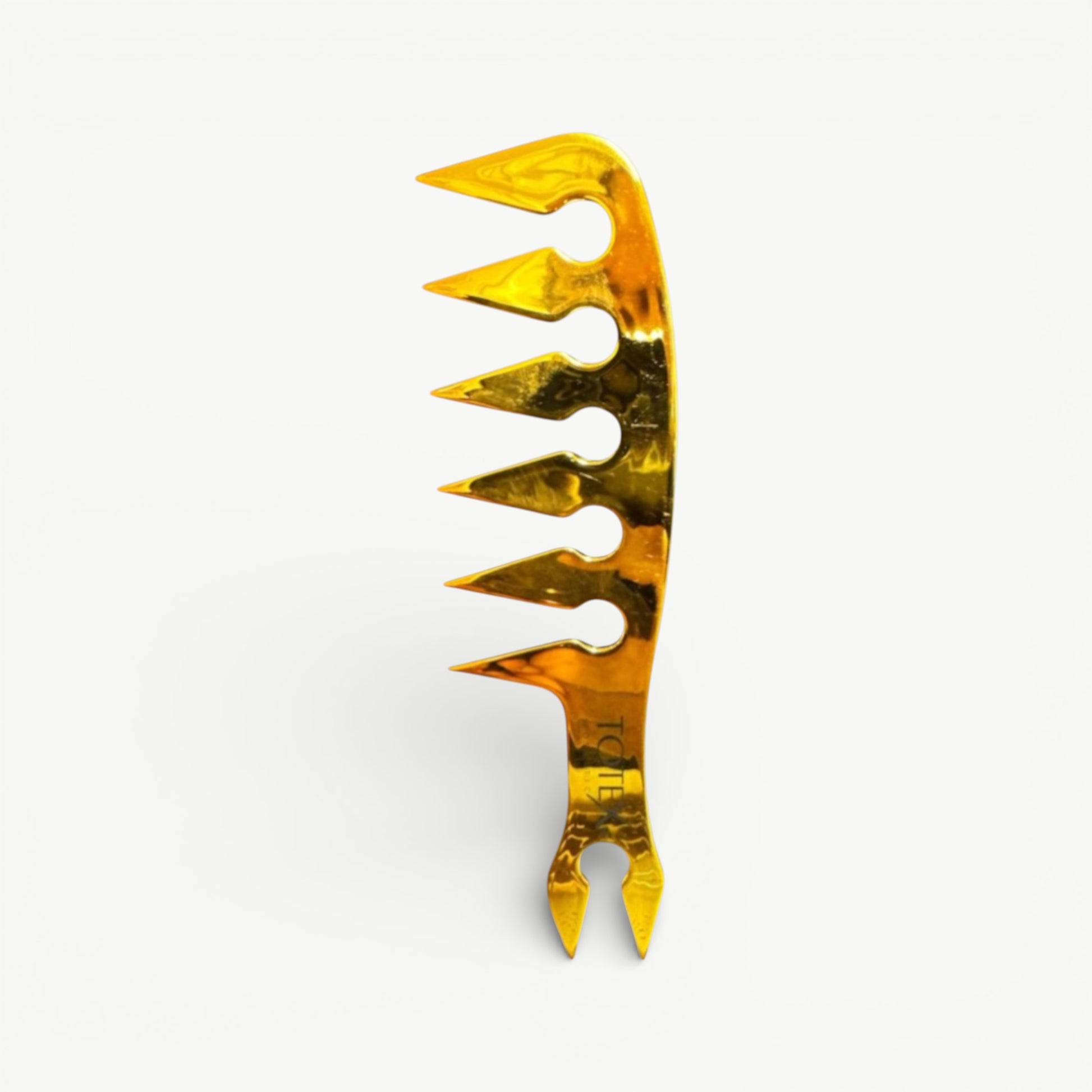 Totex Gold Comb No.3 – Professional Barber Hair Comb - 1