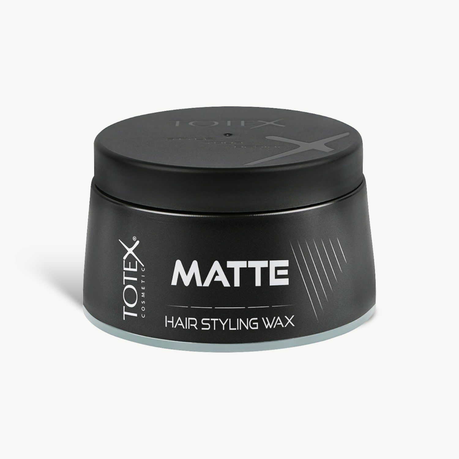 Professional hair wax with strong hold and a natural matte finish.