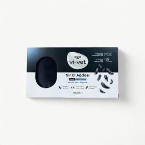 Professional black hard wax with strong hair grip for strip-free facial and body hair-removal treatments.