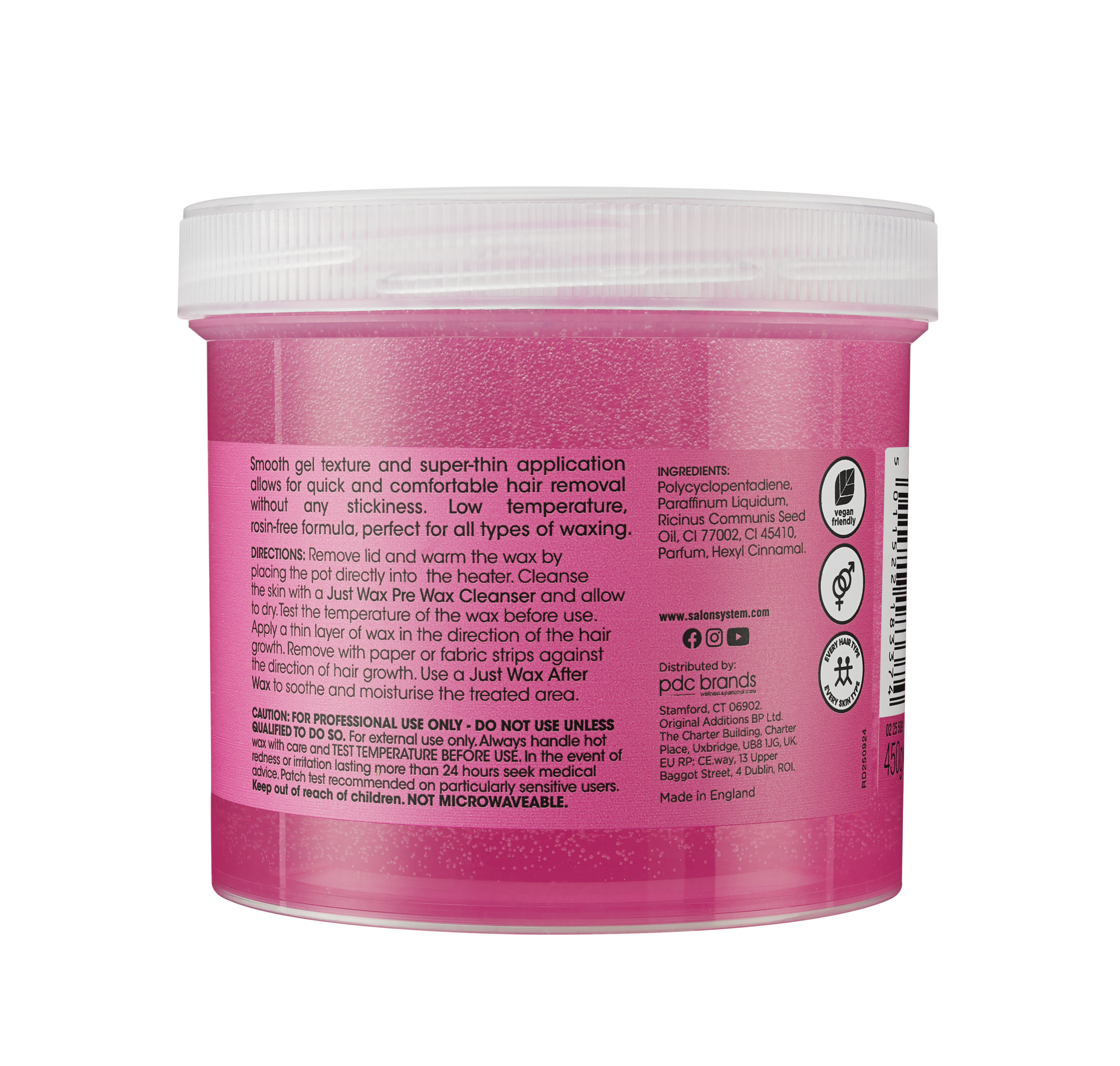 Just Wax Berrylicious Strip Wax - Image 2