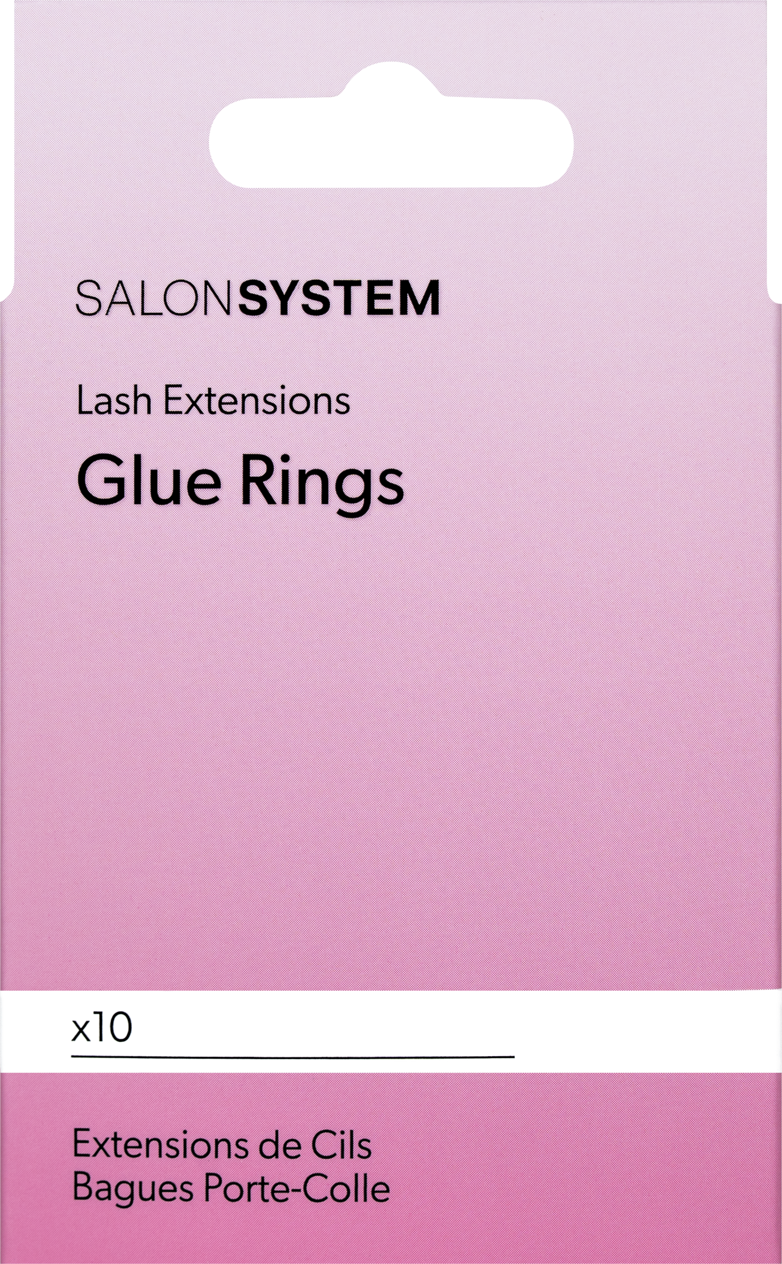 Salon System Marvelash Glue Rings Plus 10 Disposable Cups