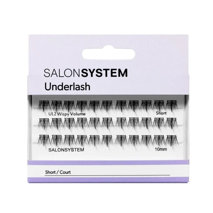 Salon System Underlash Wispy Volume Eyelashes (Short)