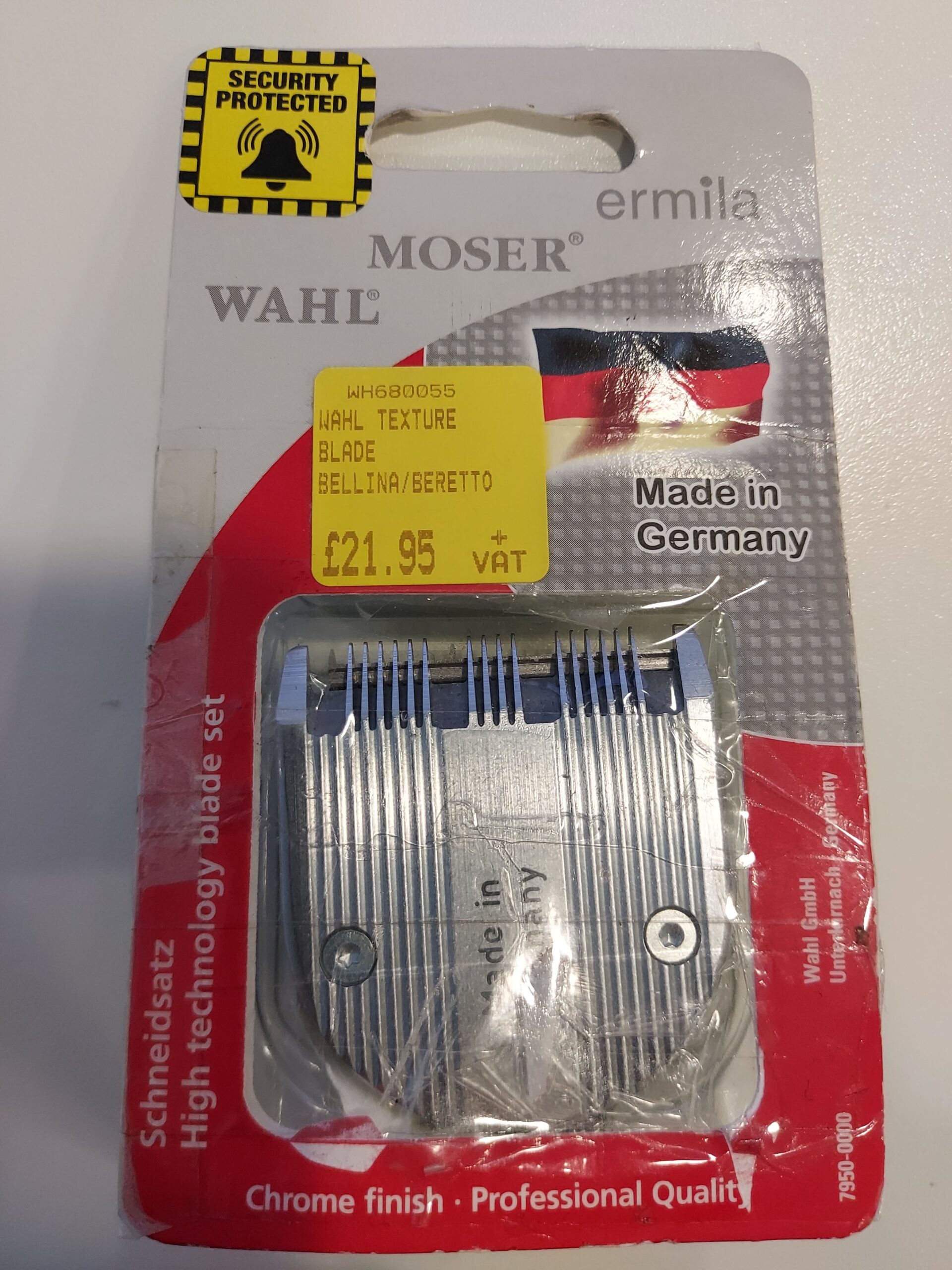 Wahl Moser texturising clipper blade set - KM1854-7506
