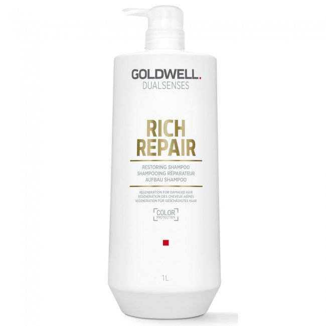 Goldwell Dualsenses Rich Repair 1L 1000ml Backwash Shampoo