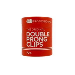 LJ Professional Double Prong Curl Clips (72)