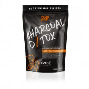 Charcoal D/Tox Hot Film Wax Pellets 500G Hive