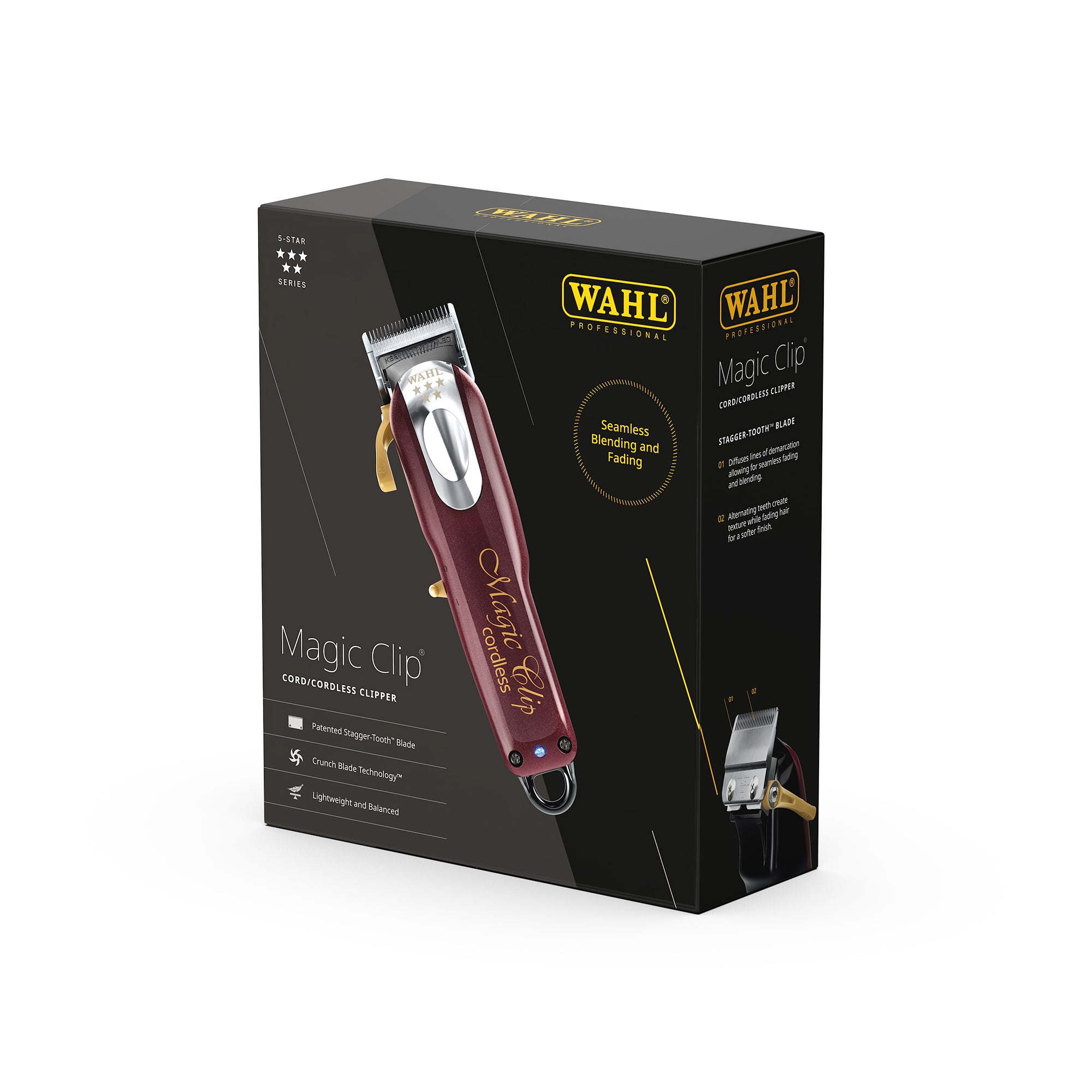 Wahl Cordless 5 Star Magic Clip Clipper - Image 2