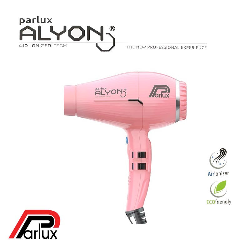 Parlux Alyon Air Ionizer Tech Hairdryer Pink (2250w) - Image 2
