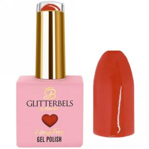 Glitterbels Hema Free Gel Polish Blood Orange 8ml