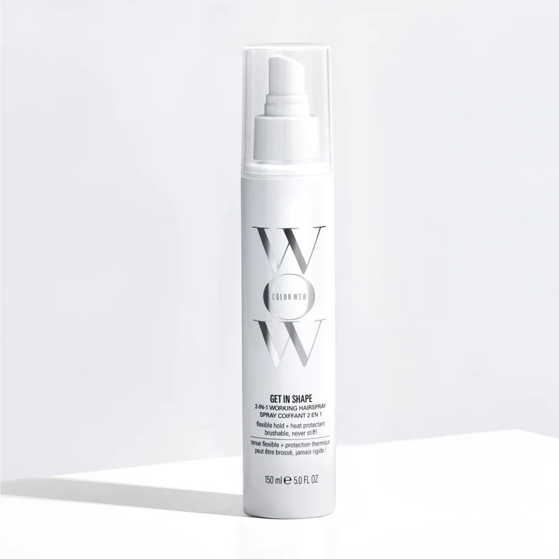 Get In Shape 2-in-1 Working Hairspray with Heat Protection