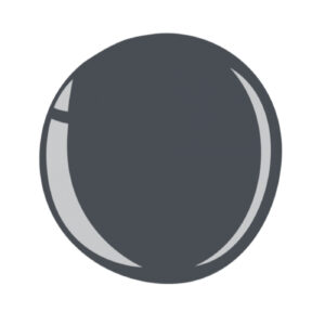 Halo Gel Polish Charcoal Grey (8ml)