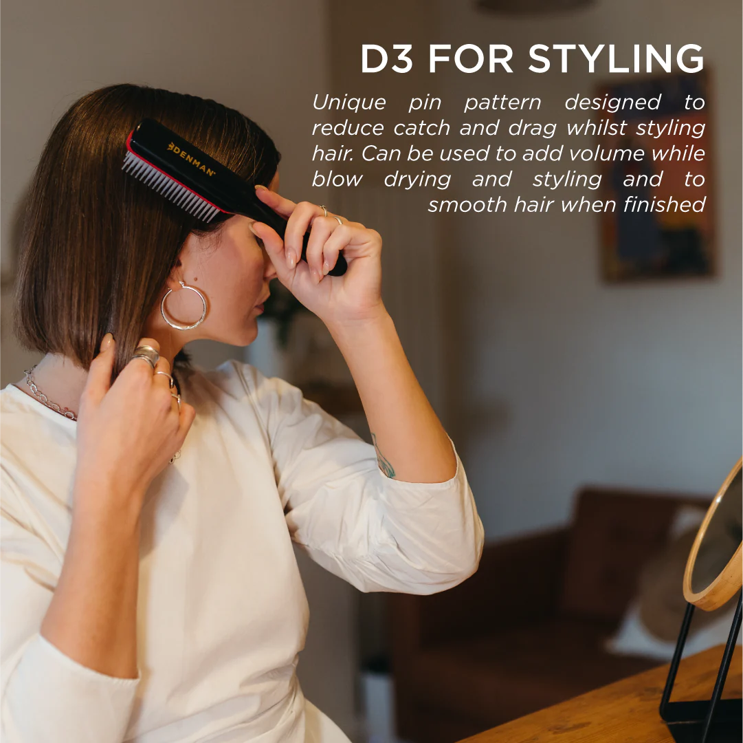 Denman D3 Original Styler 7 Row Brush - Image 4