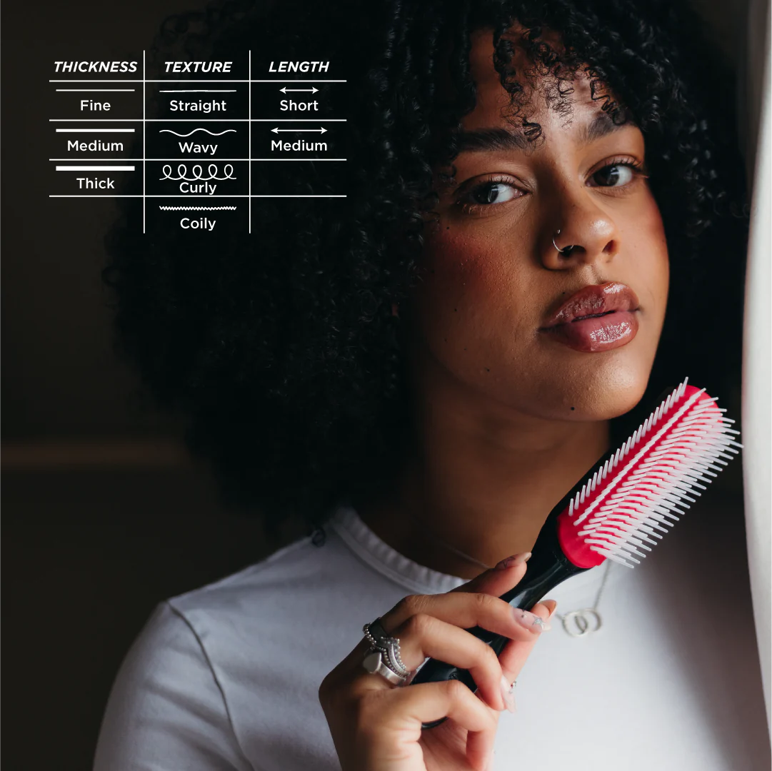 Denman D3 Original Styler 7 Row Brush - Image 5